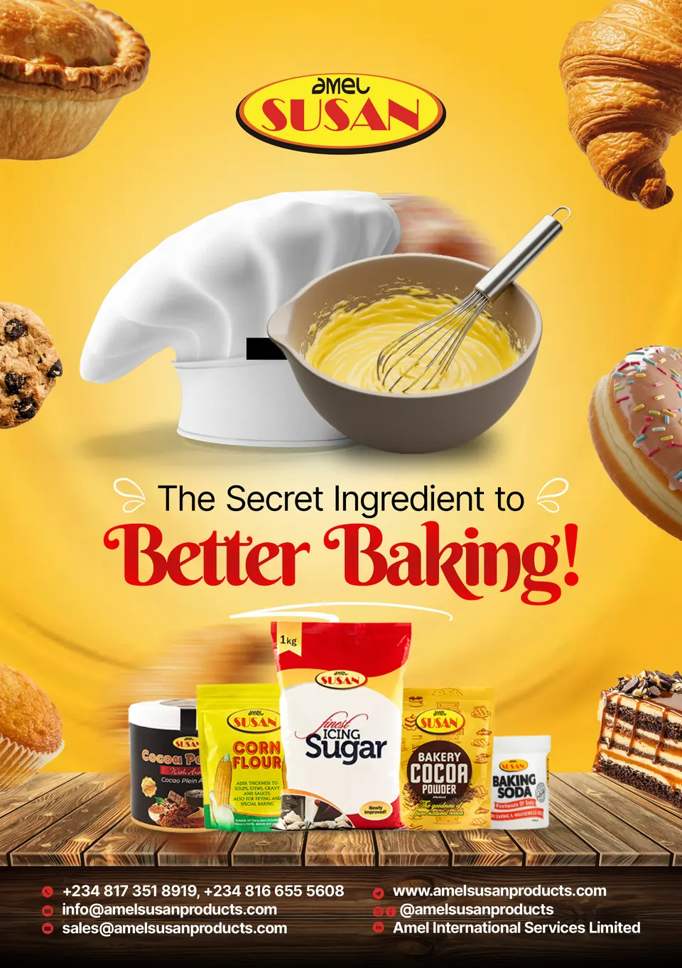 Amel Susan: The secret ingredient to better baking