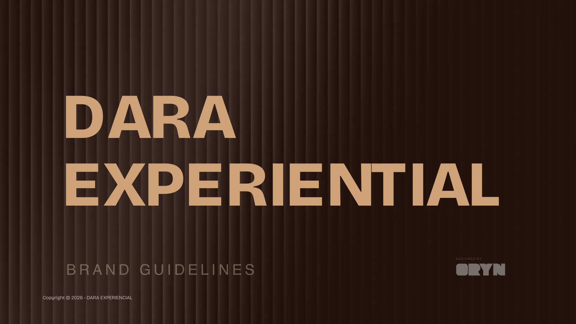 Dara Experiential: key visual