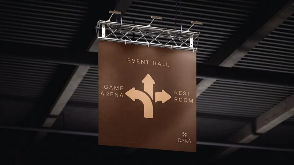 Dara Experiential: Event wayfinding