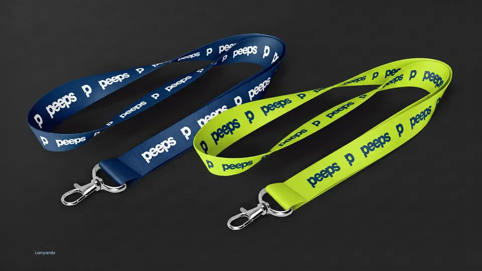 PEEPS lanyards
