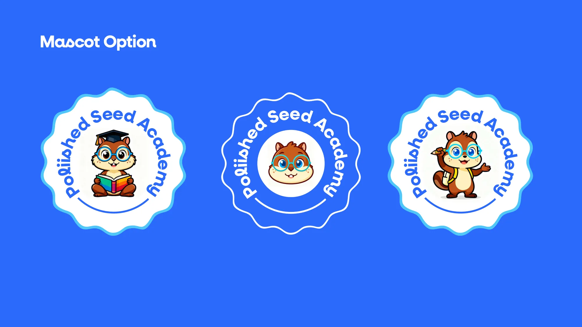 Mascot crest options